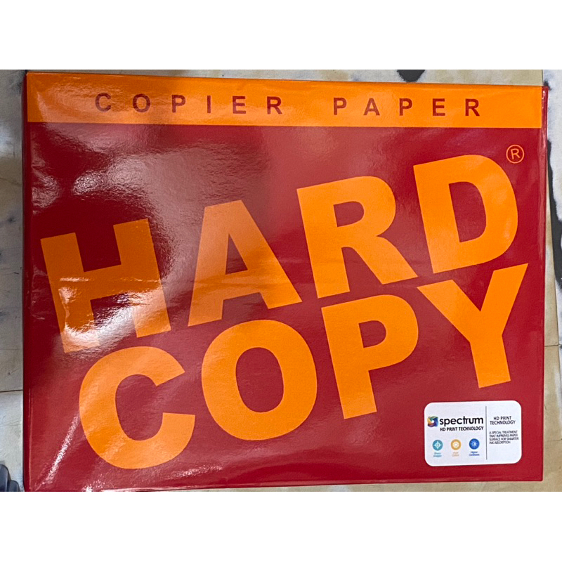 1 Ream Hard Copy Bond Paper Letter Short A4 Legal Long Shopee