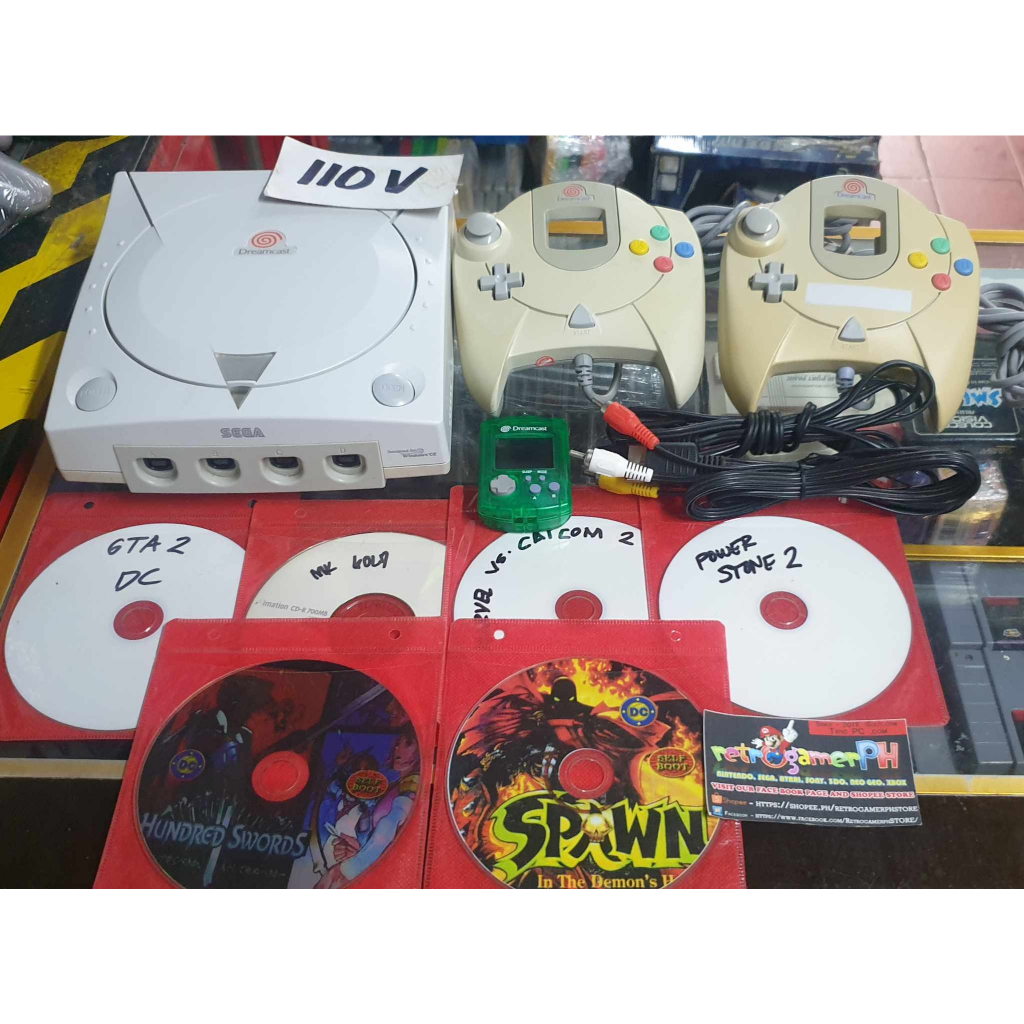 Sega Dreamcast Console Bundle Shopee Philippines