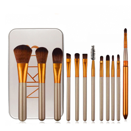 12 Pcs Professional 3 Power Makeup Brushes Set NAKED 3 BRUSH SET