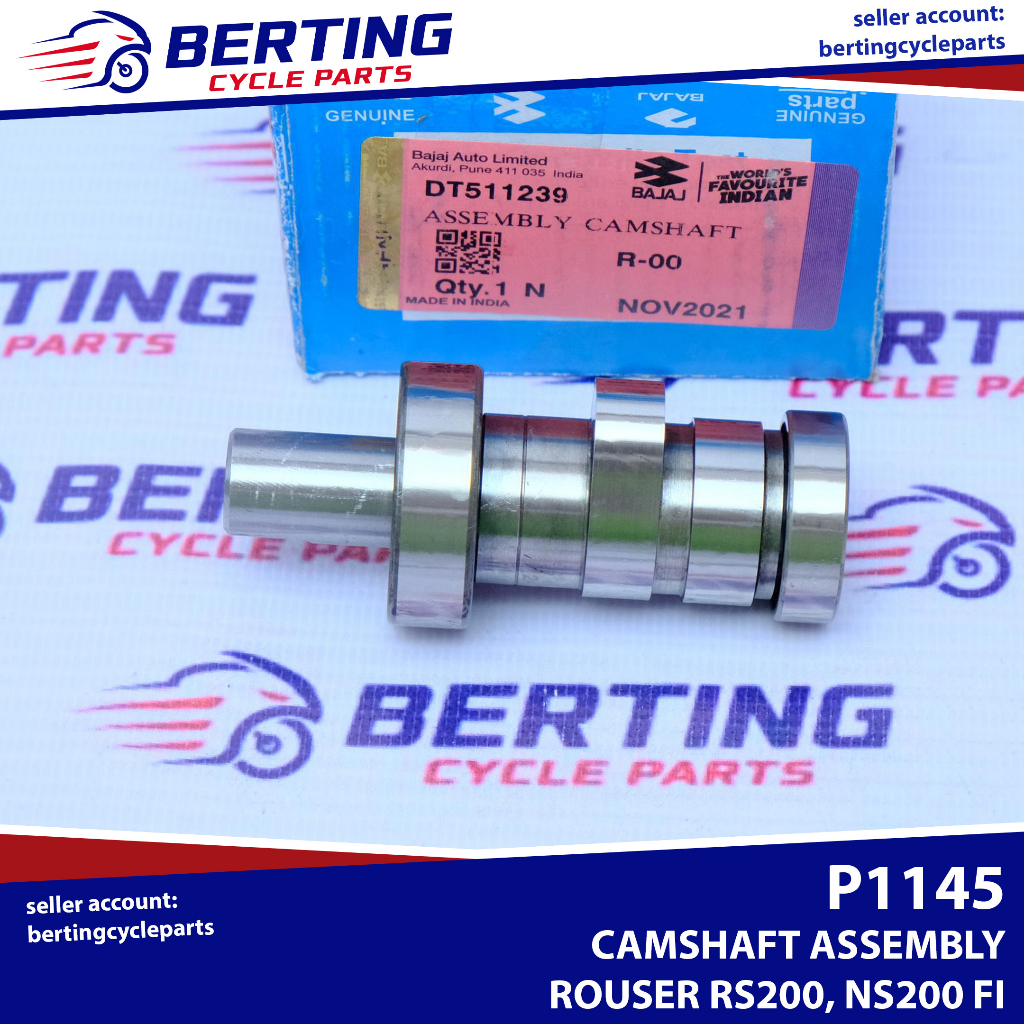 Camshaft Assembly Rouser Rs Ns Fi Genuine Dt Shopee