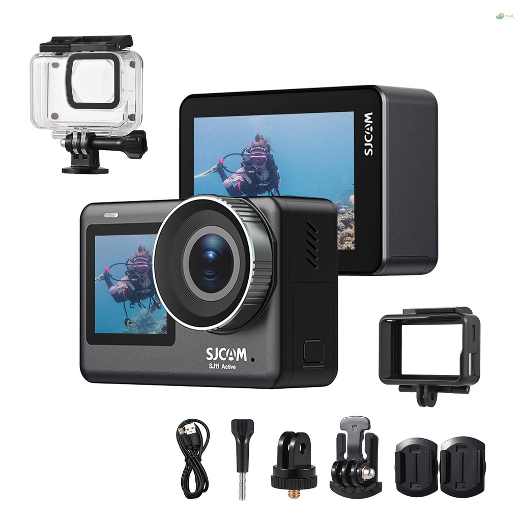 SJCAM SJ11 Active Dual Screen 4K30FPS WiFi Action Camera 6 Axis Gyro