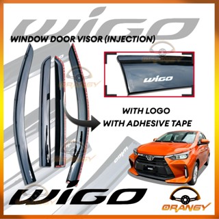 All New Toyota Wigo To Injection Oem Type Window Door Rain