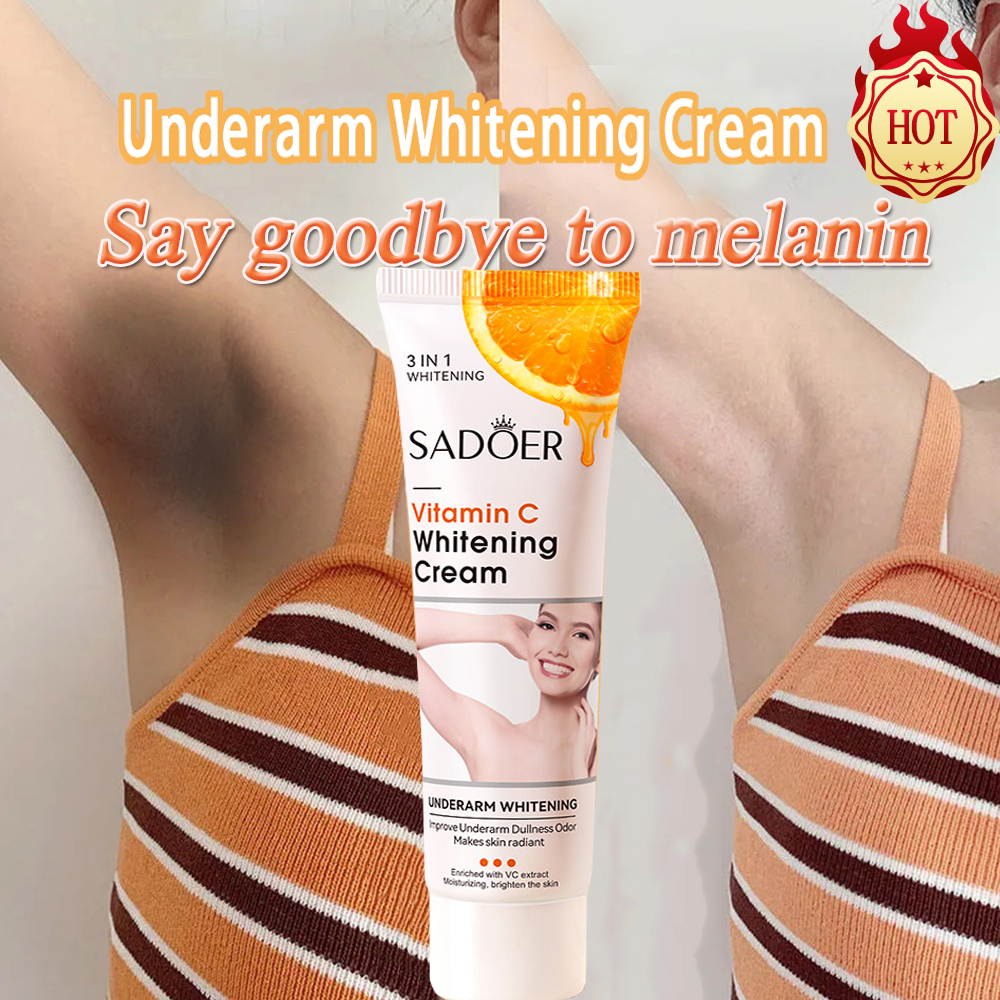 SADOER Underarm Whitening Bleaching Cream Private Parts Armpit Body