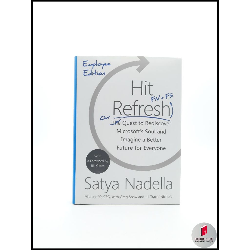 Hb Employee Edition Hit Refresh By Satya Nadella Shopee Philippines