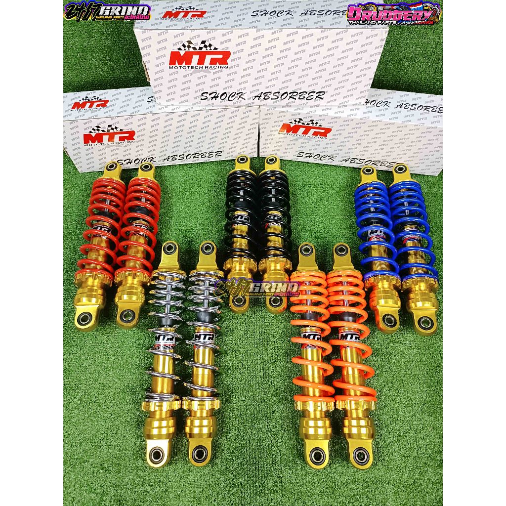 MTR REAR SHOCK ABSORBER GOLD SERIES HONDA WAVE XRM RS DASH SMASH