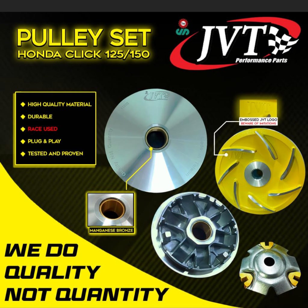 JVT PULLEY SET HONDA CLICK 150 125 Shopee Philippines