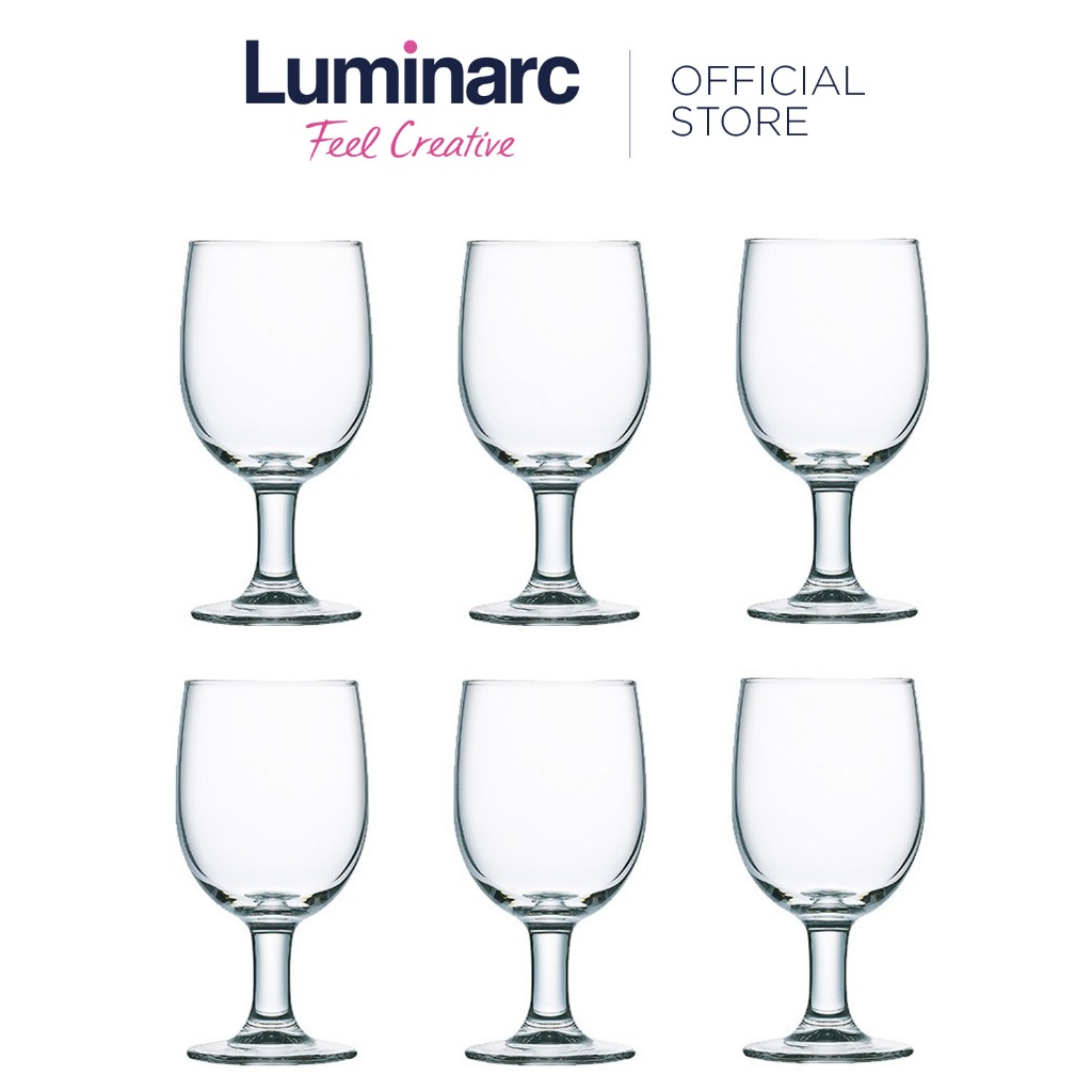 Luminarc Regal Pcs Cl Water Goblet Heat Resistant And Dishwasher