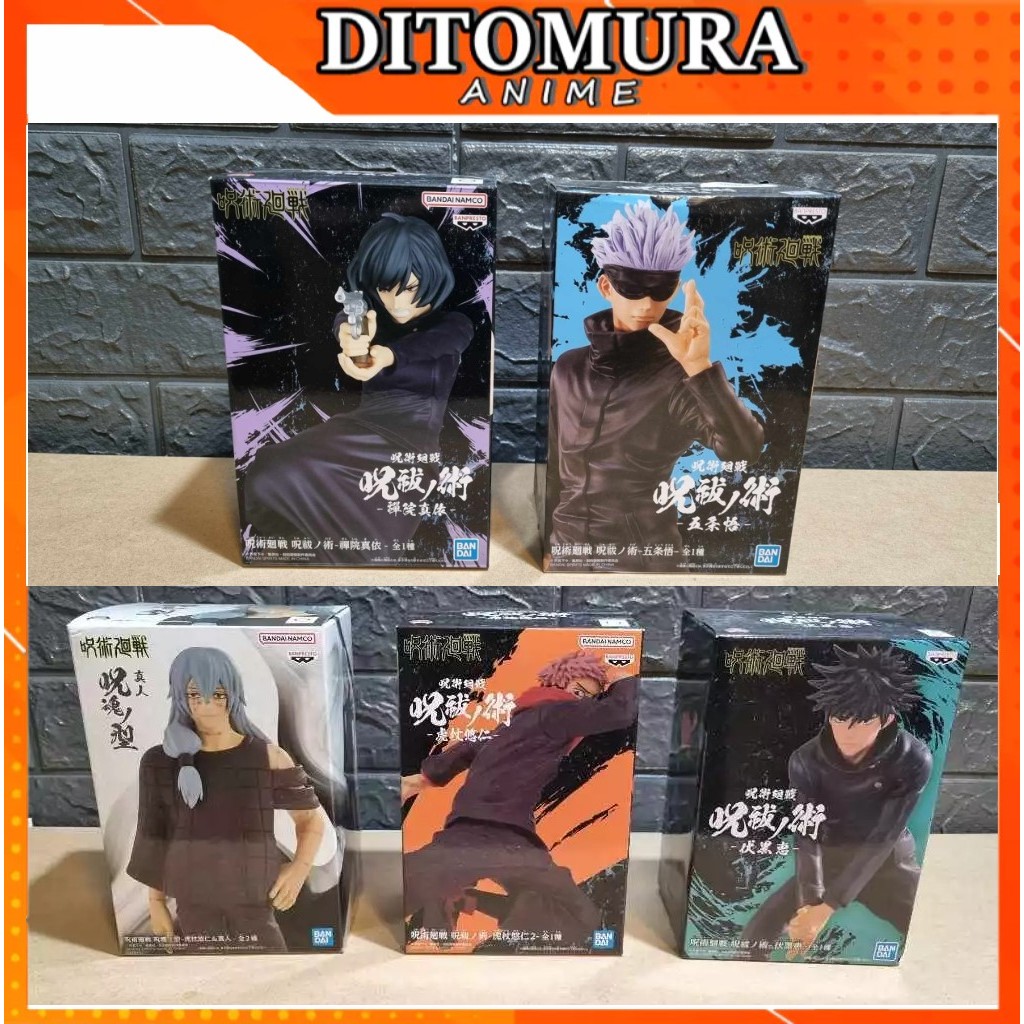 Jujutsu Kaisen Jufutsu No Waza Authentic Banpresto Bandai Figure Gojo