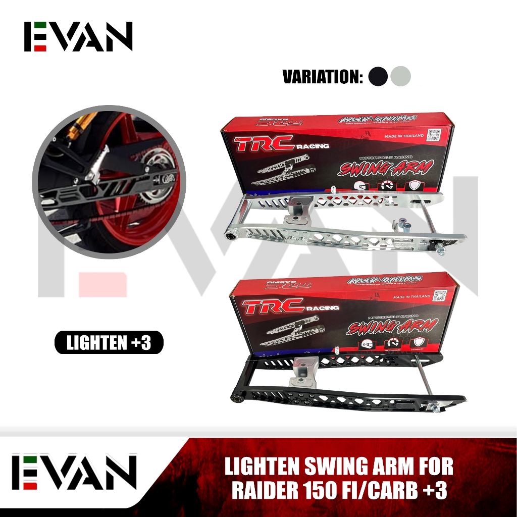 Evan Trc Swing Arm Plus For Raider Carb Fi Malaysia Concept