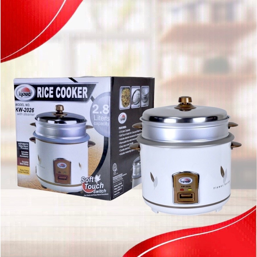 Kyowa Rice Cooker With Steamer 2 8 Liters KW 2026 Shopee Philippines