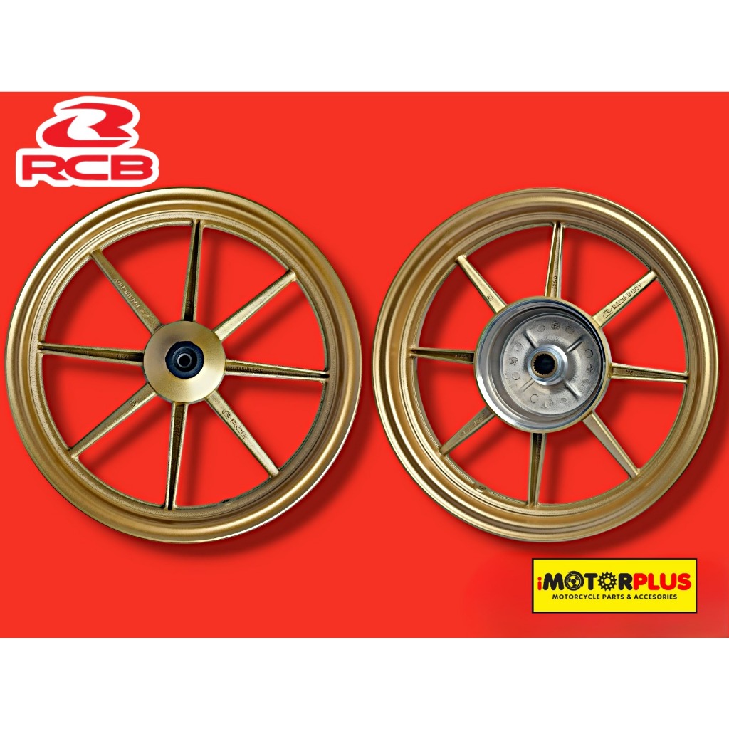 Rcb Mags Rb For Honda Click Gold Holes Shopee Philippines