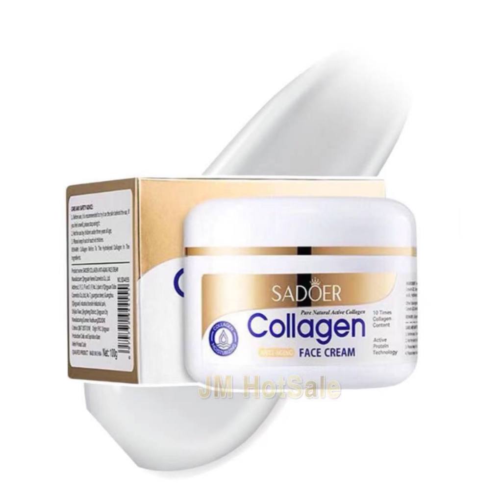 Sadoer Collagen Face Cream Anti Aging Wrinkle Dark Spot Remover Face