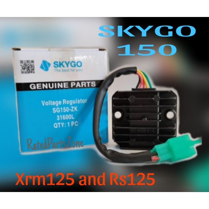 SKYGO SG150 Voltage Regulator XRM125 RS125 SKYGO GENUINE Shopee