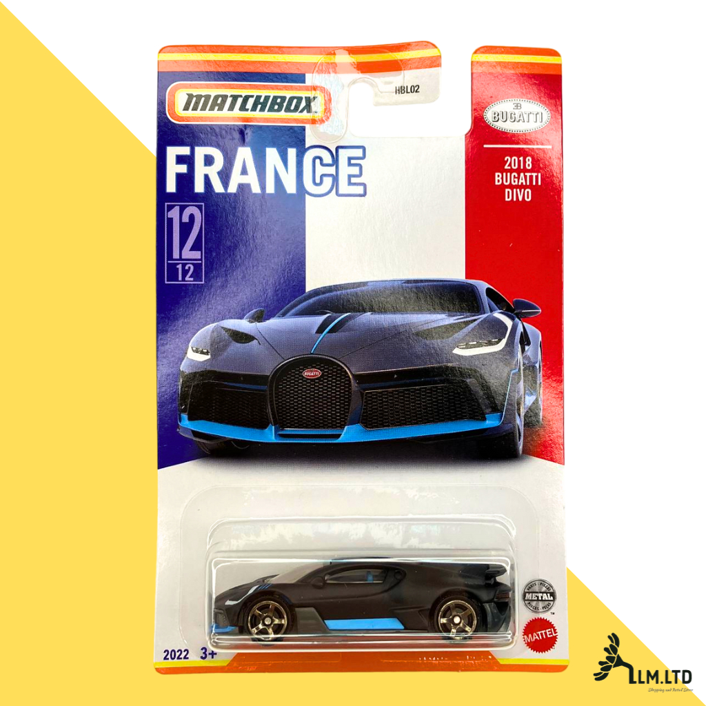 Matchbox France 2018 Bugatti Divo 12 12 Shopee Philippines