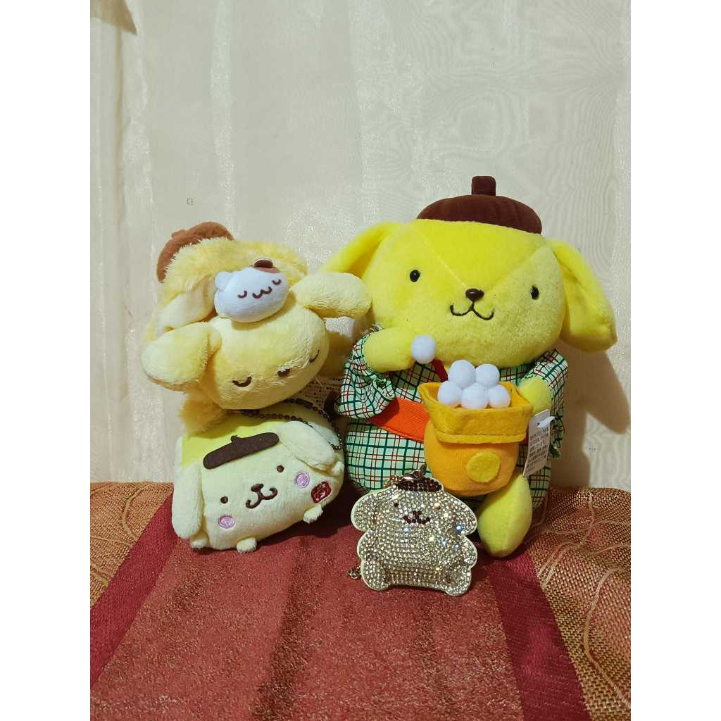 Sanrio Pompompurin Plushies And Charms Shopee Philippines