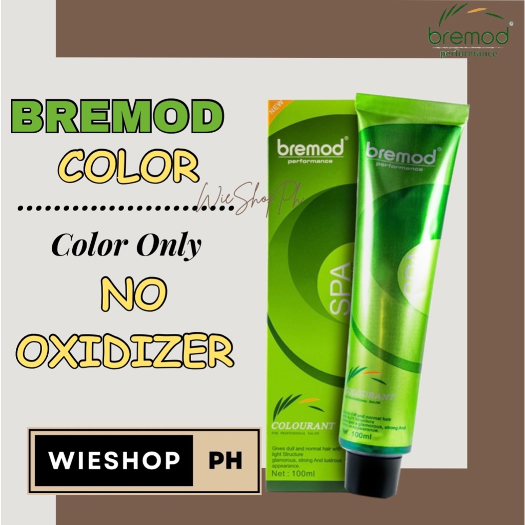 Bremod Very Red Blonde Hair Color Set With Oxidizer Cream Ml