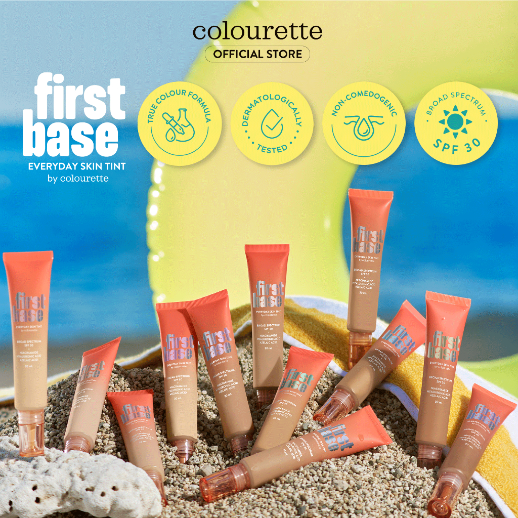 Colourette First Base Everyday Skin Tint Spf Lightweight Foundation