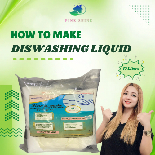 Diy Dishwashing Liquid Kit Liters Yield Shopee Philippines