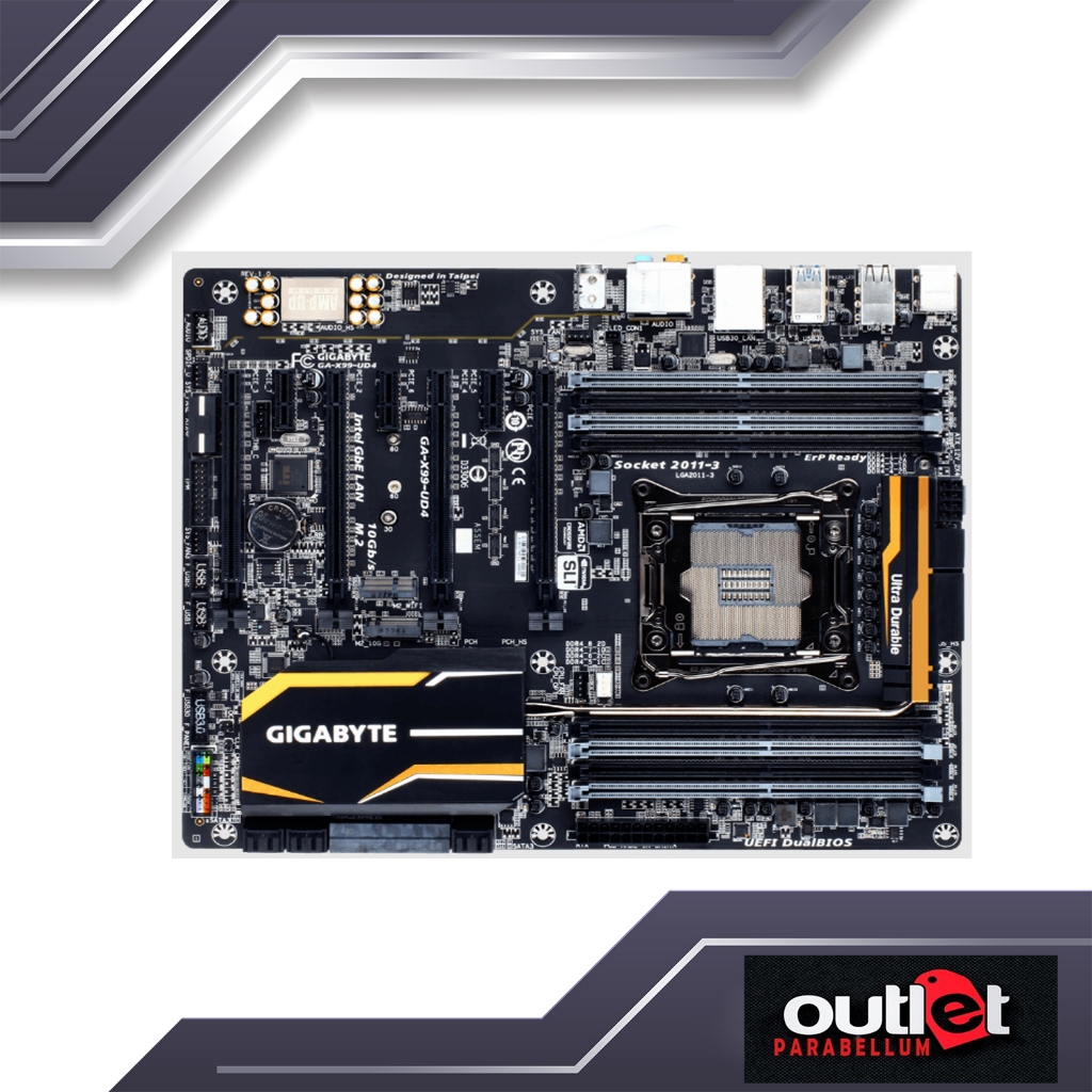 Refurbished Ga X Ud Gigabyte Intel X Lga V Atx Motherboard