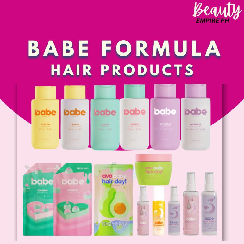 BABE FORMULA Bonbon Whimsicle Blossom Nectar Shampoo Conditioner