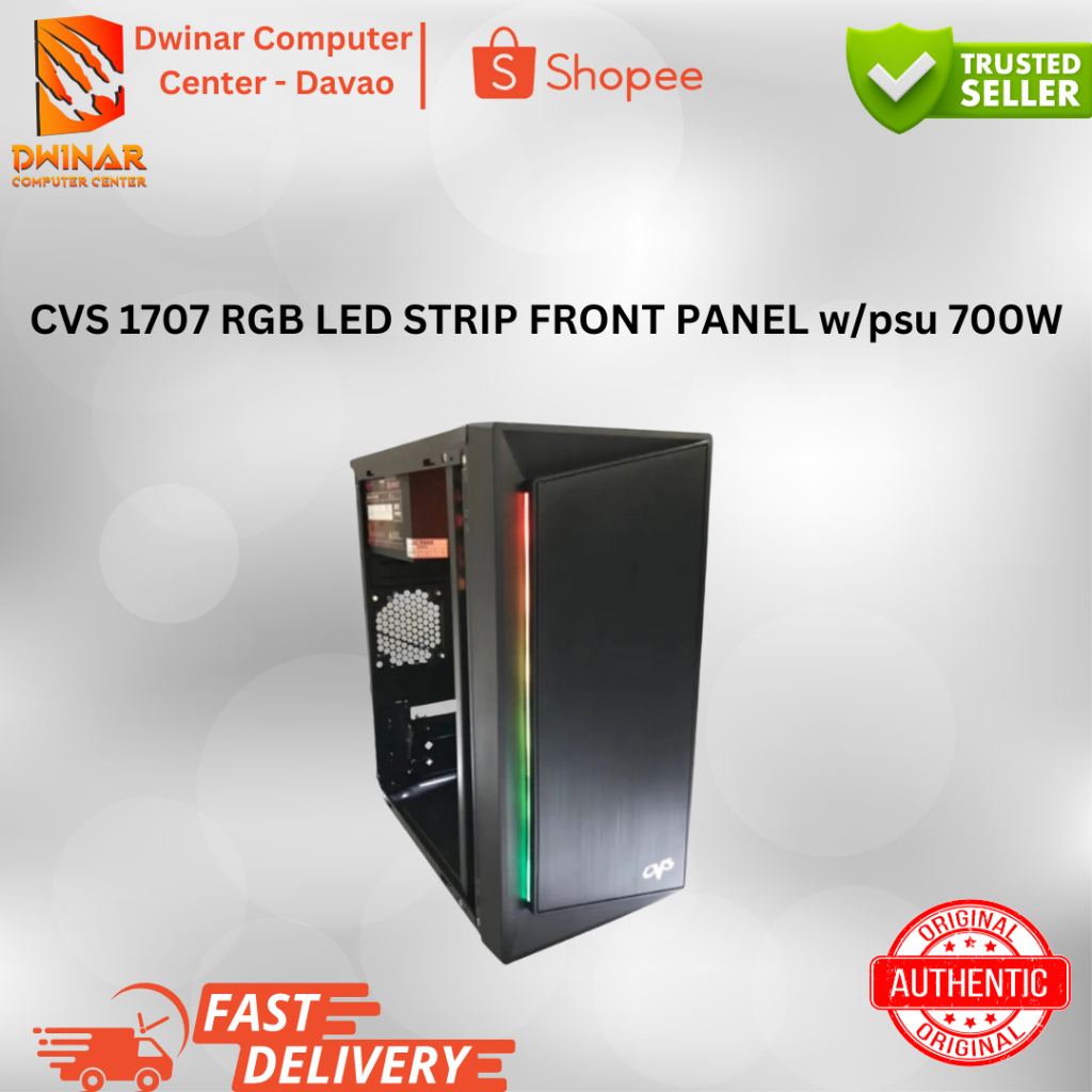 Cvs Rgb Led Strip Front Panel W Psu W Shopee Philippines