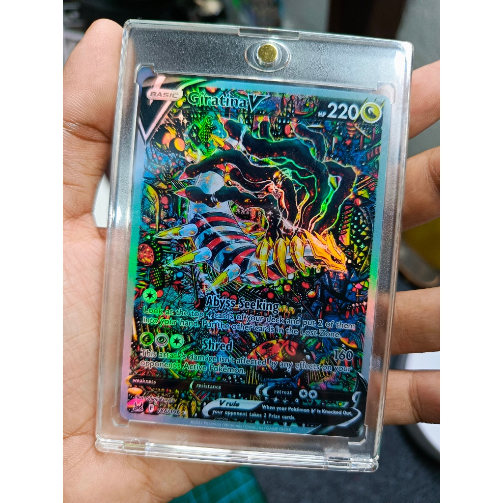 Proxy Card Giratina V Alternate Full Art Swsh Lost Origin