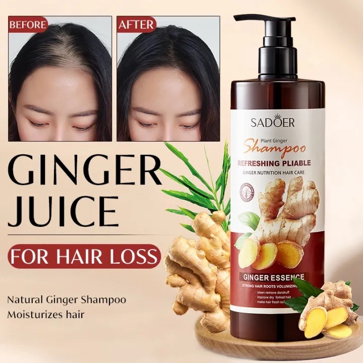 SADOER Ginger Anti Hair Loss Scalp Hair Growth Cleansing Scalp Strong