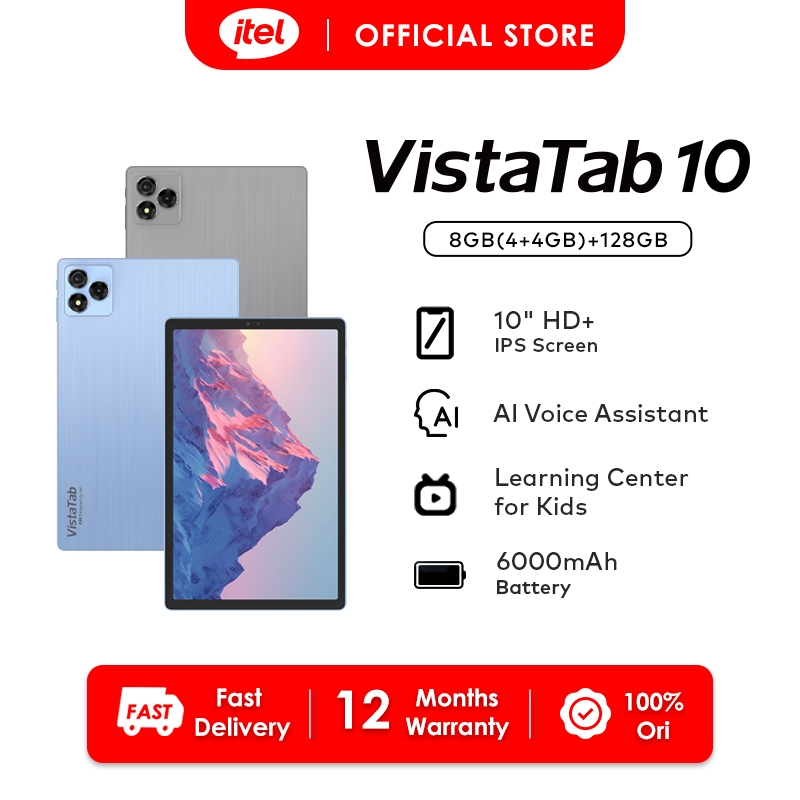 Itel Vistatab Gb Gb Hd Ips Screen Dual Speakers Ai