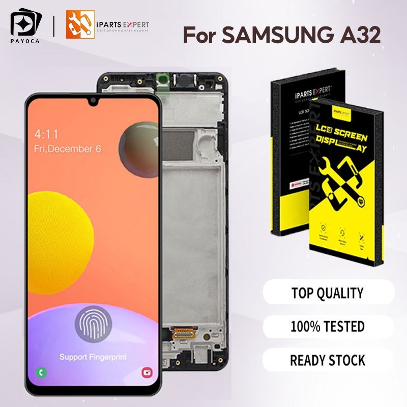 Original LCD AMOLED For Samsung Galaxy A32 4G 5G A325 A326 LCD Touch