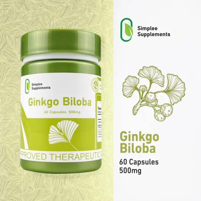 Simplee Ginkgo Biloba Capsule Supplement Shopee Philippines