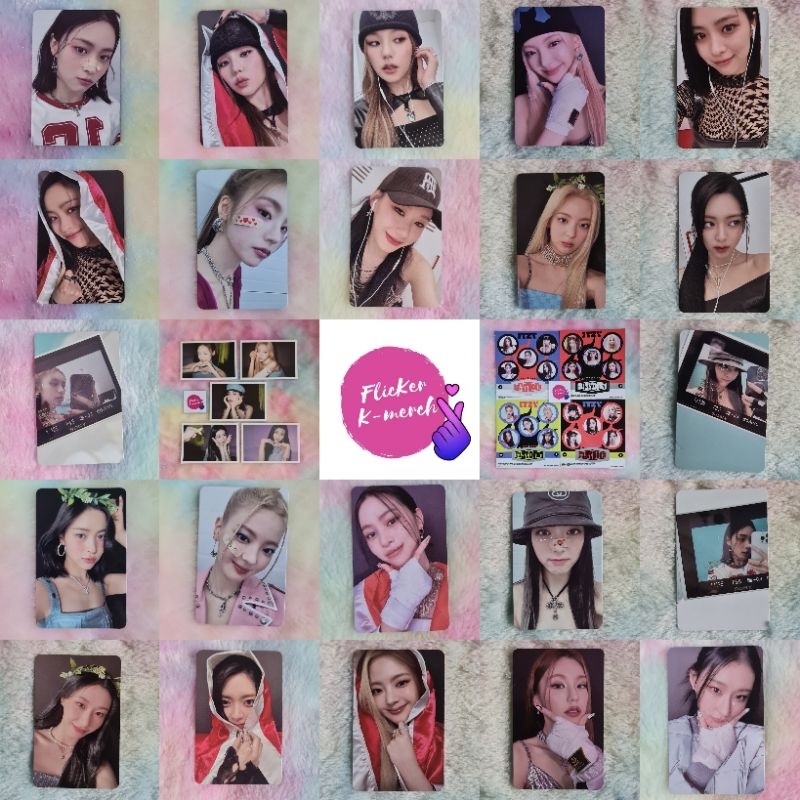 ONHAND ITZY KILL MY DOUBT OFFICIAL ALBUM PHOTOCARDS CIRCLE PC