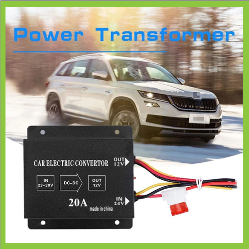 Car DC 24V To 12V 30A Power Supply Voltage Step Down Transformer