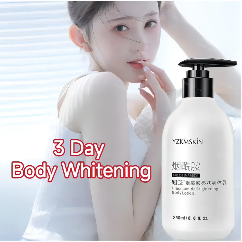 Effective Niacinamide Whitening Body Lotion 250ml Permanent Whitening