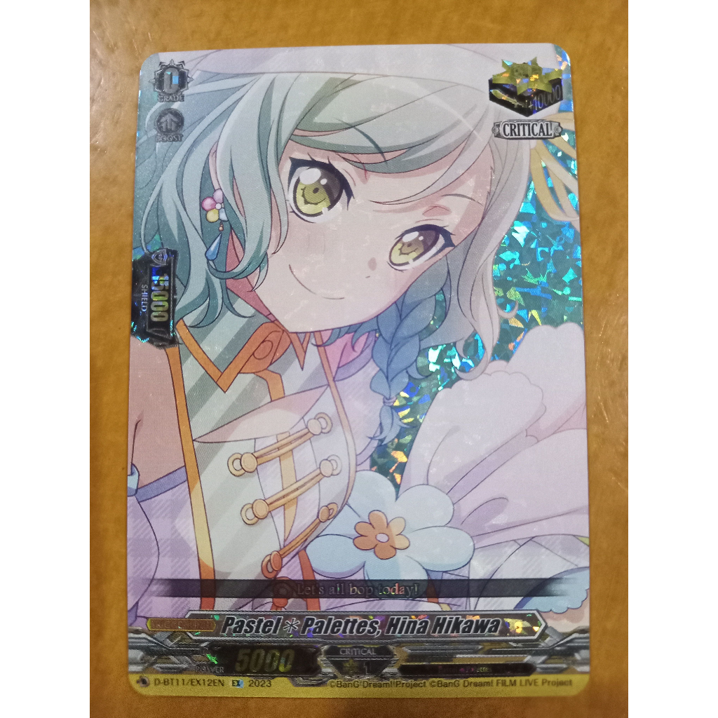 Cfv Pastel Palettes Hina Hikawa Ex D Bt Dz Bt Bang Dream