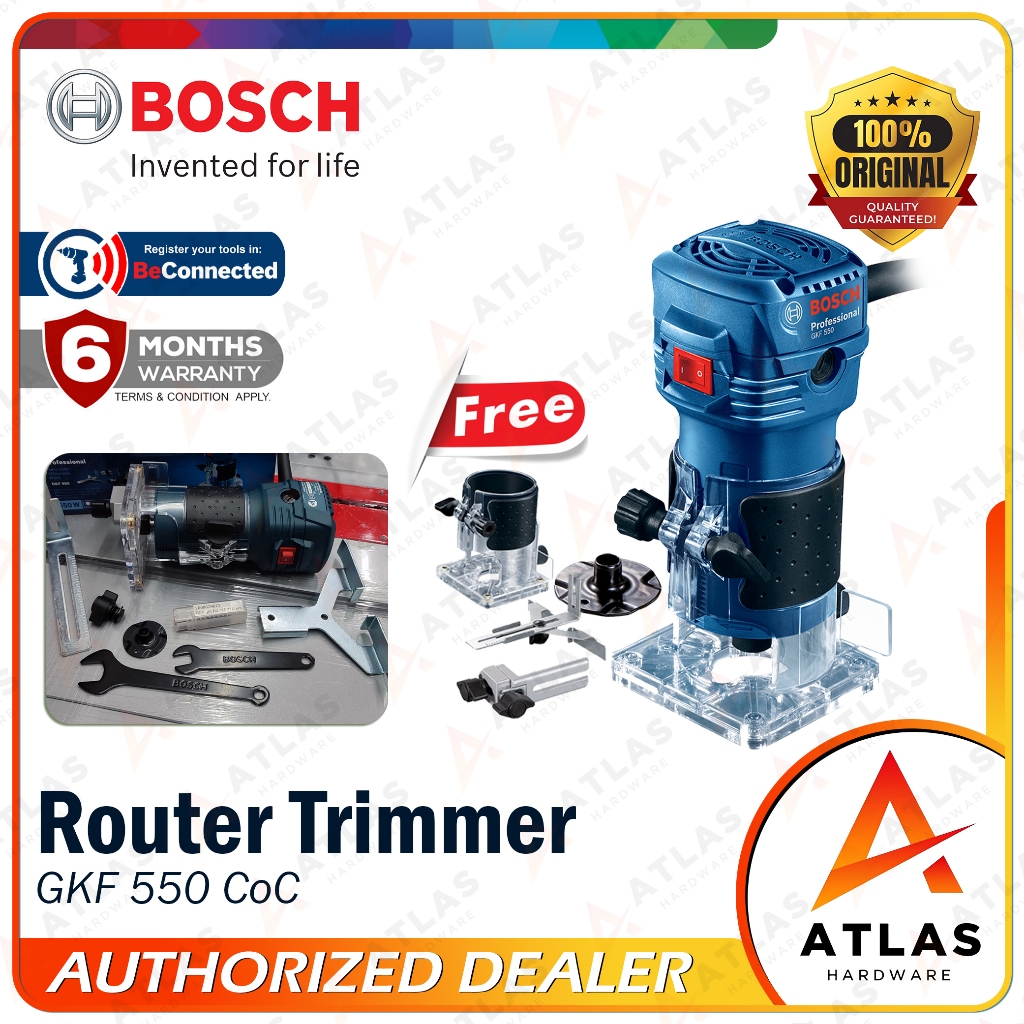 Bosch Gkf Router Trimmer Coc Shopee Philippines