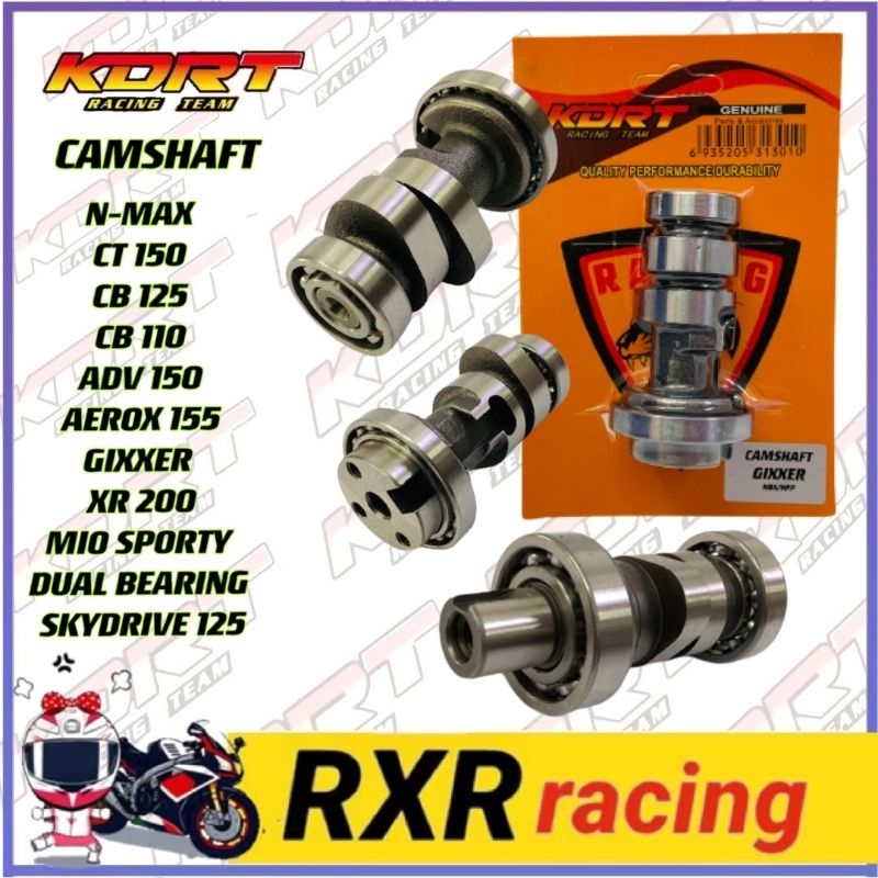 Camshaft Stock Kdrt For Mio N Max Aerox Adv Skydrive Cb