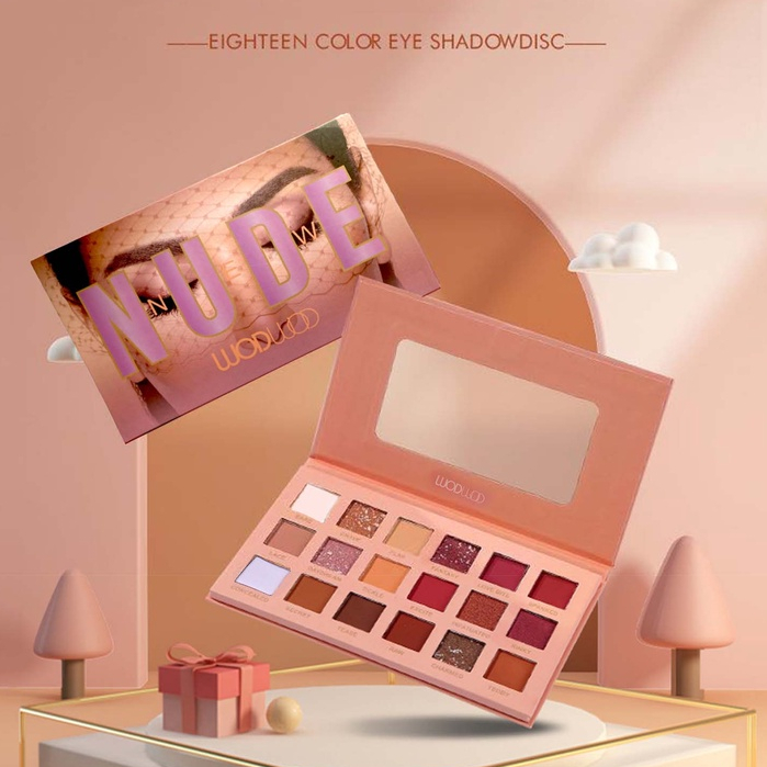 NUDE 18 Color Eyeshadow By Ljcosmeticshop Shopee Philippines