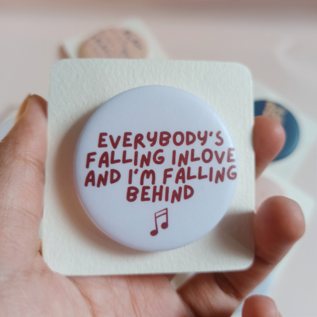 Laufey Song Inspired Button Pins Shopee Philippines