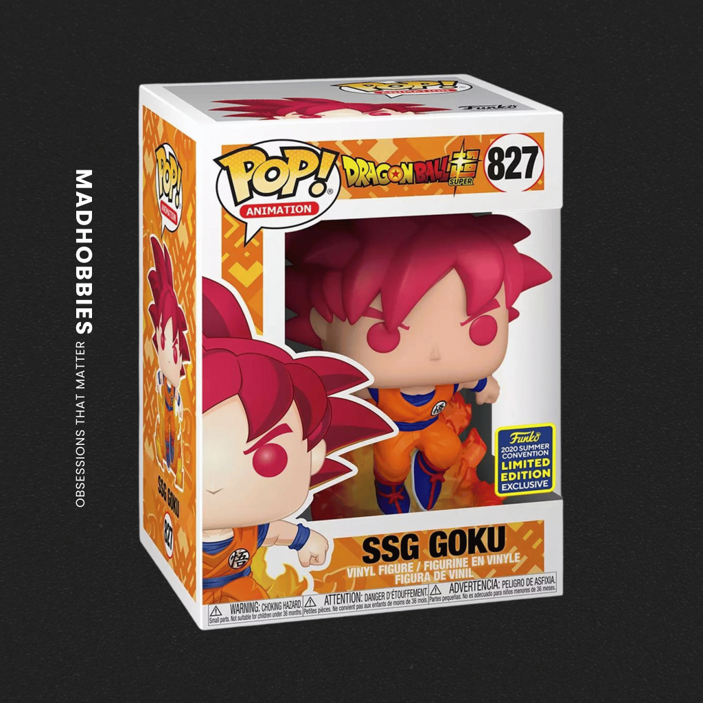 Funko Pop Animation Dragon Ball Z Ssg Goku Summer Convention