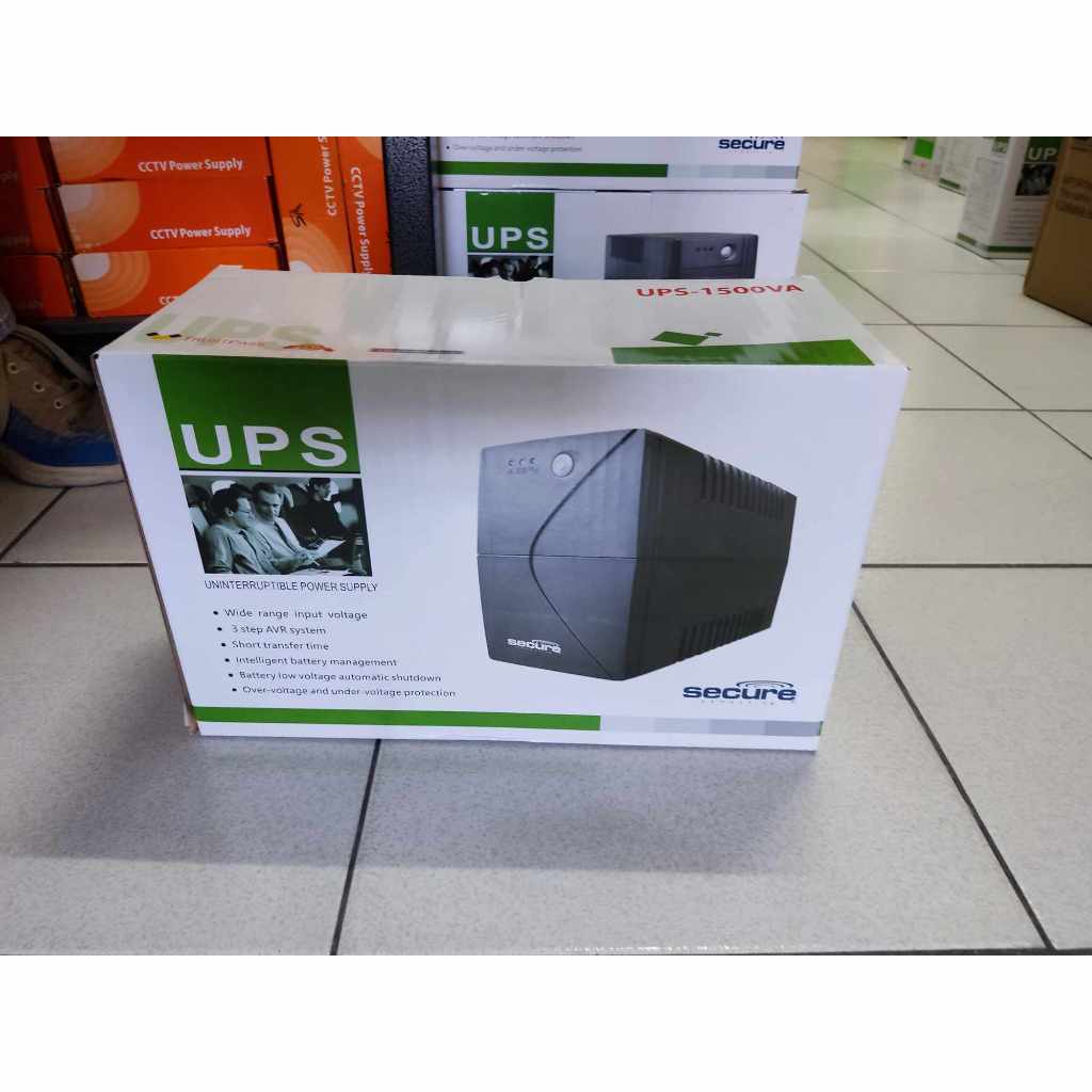 Secure Ups Va Uninterruptible Power Supply Shopee Philippines