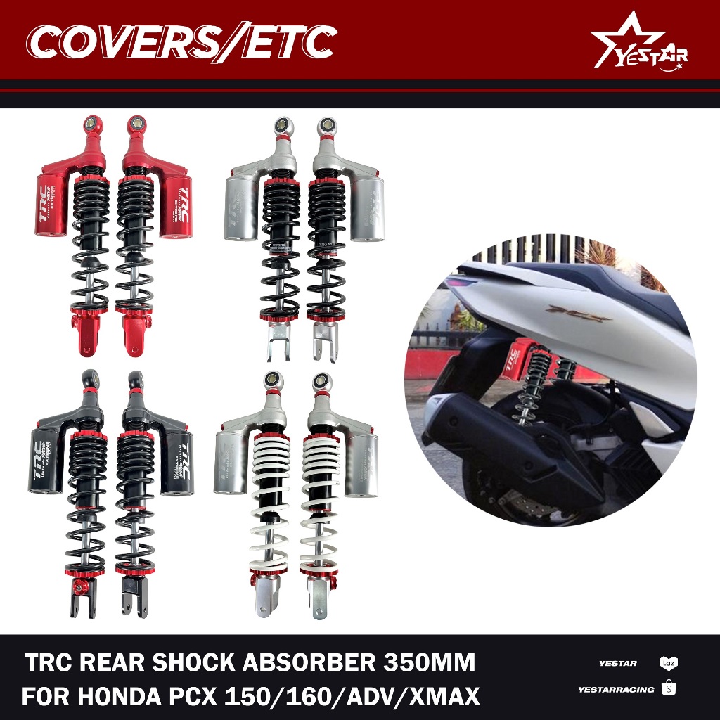 Yestar Trc Mm Rear Shock With Gas Tank Absorber For Nmax Adv Click