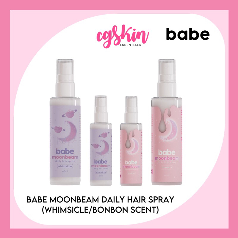 Cod Babe Formula Moonbeam Daily Hair Spray Bonbon Whimsicle And