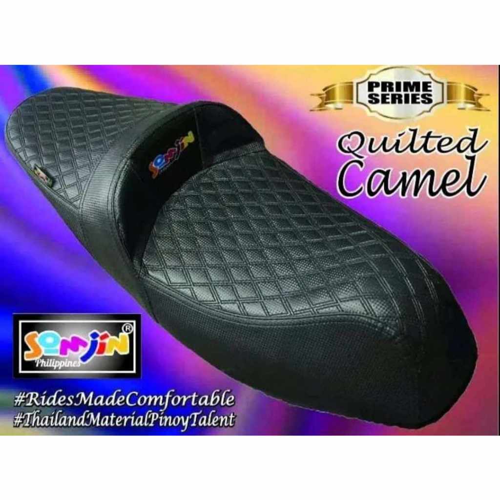 Somjin Honda ADV Quilted Camel Back Seat Assembly Thailand Black