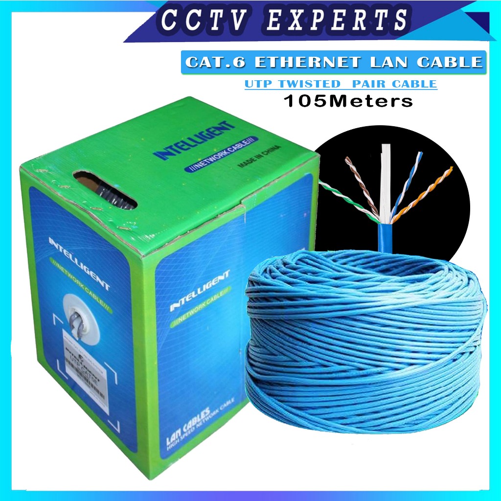 Intelligent M Cat Utp Ethernet Cable Unshielded Twisted Pairs