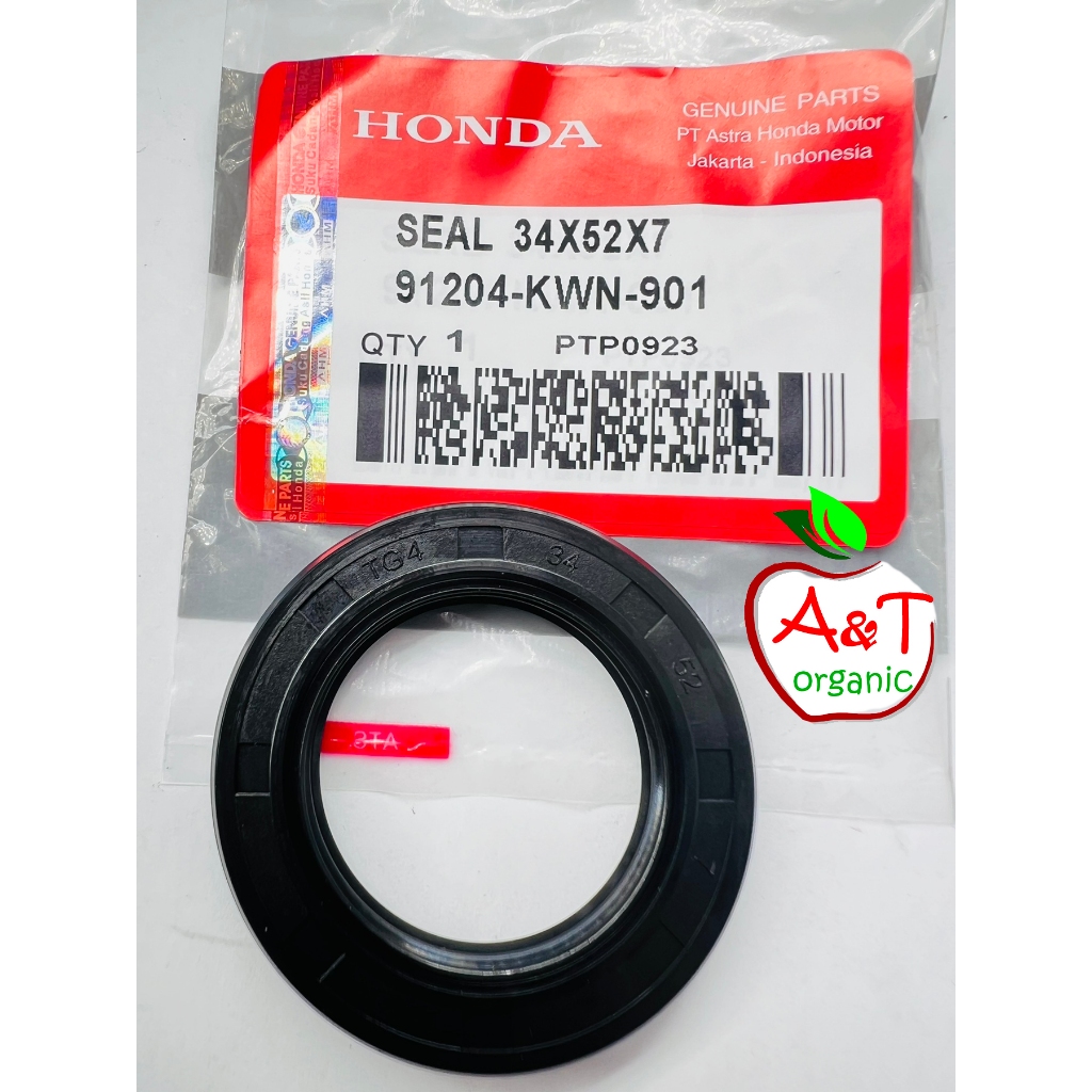 34x52x7 91204 KWN 901 REAR AXLE OIL SEAL Honda Pcx 150 160 ADV 150