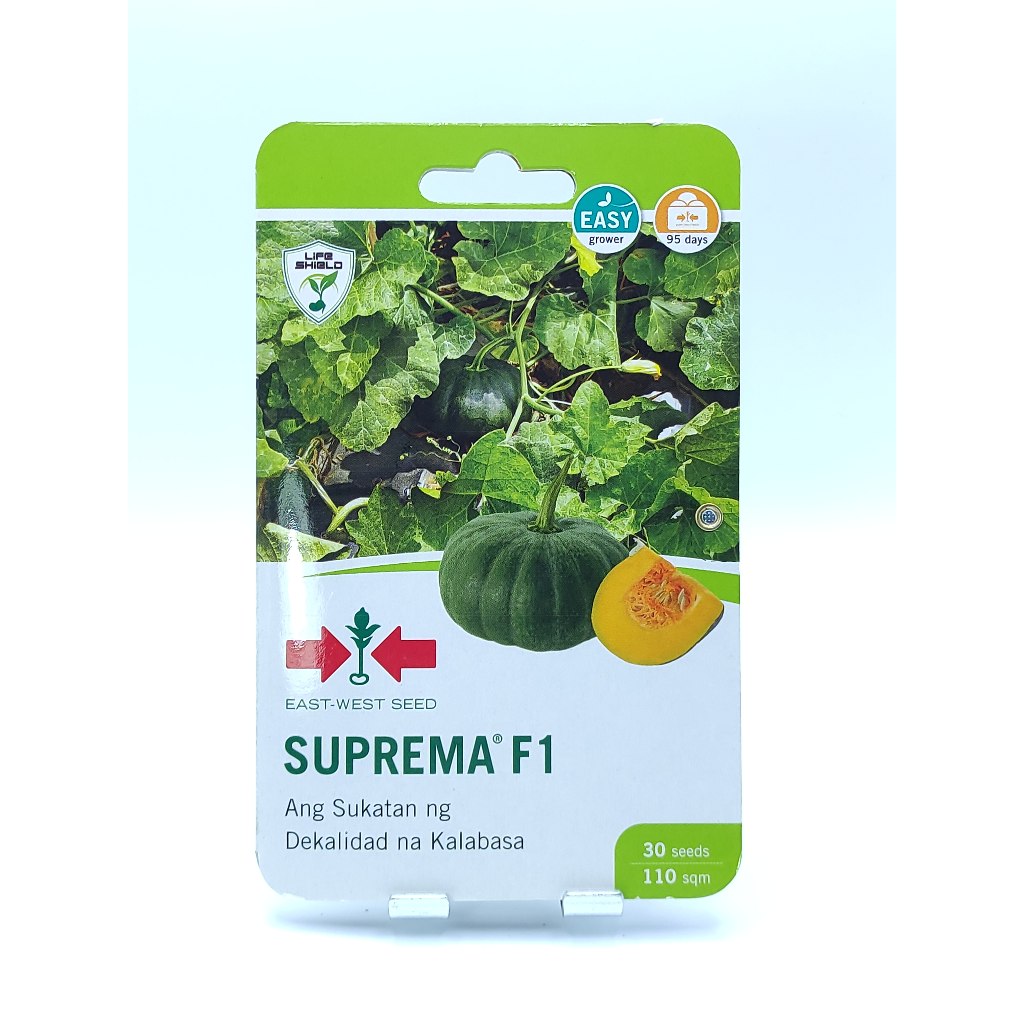 EAST WEST SEED SUPREMA F1 HYBRID KALABASA SQUASH SEEDS 30 SEEDS