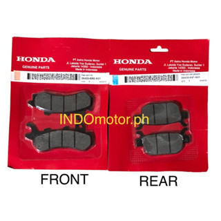 Honda Brake Pad Set For Pcx Cbs Shopee Philippines