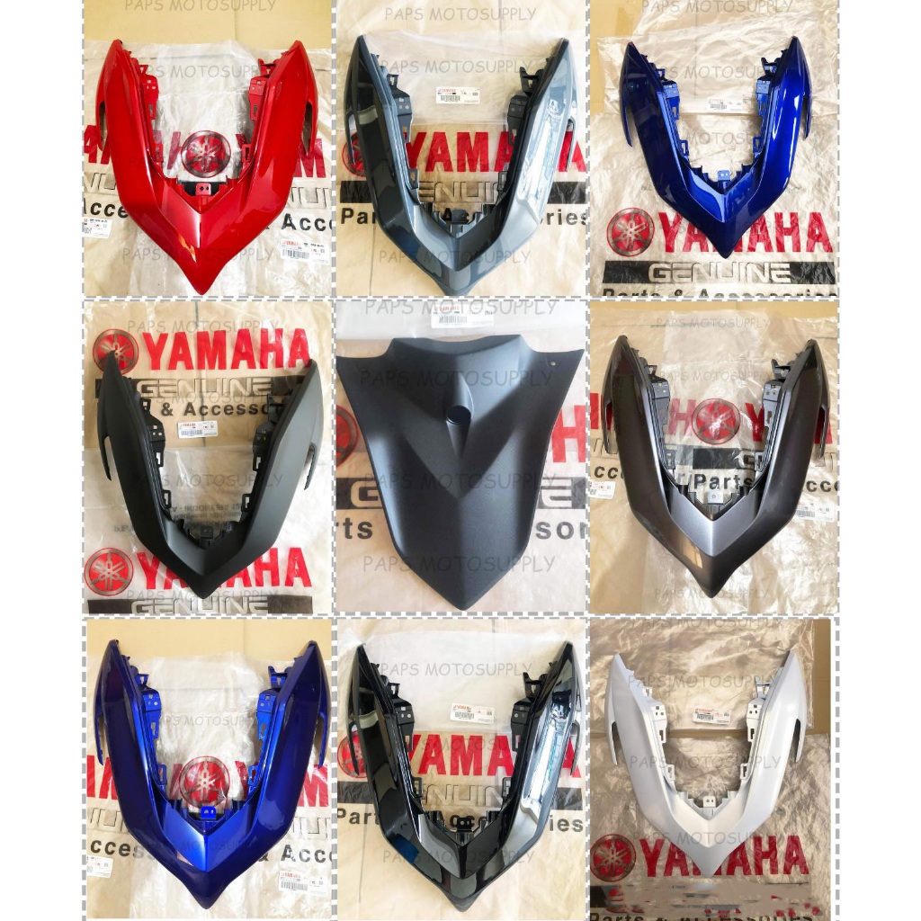 Aerox V Cover Front Big V And Small V Yamaha Genuine Shopee