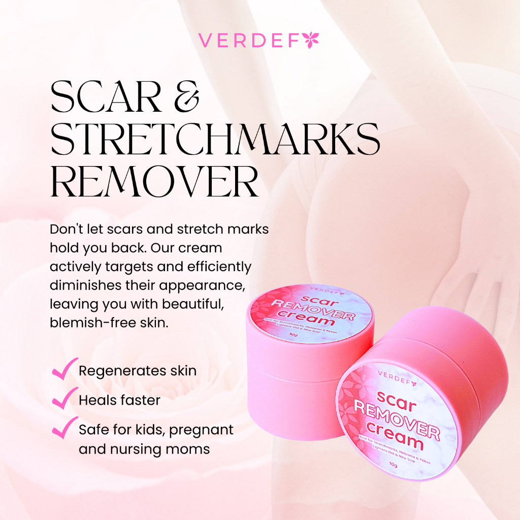 Verdefy G Scar Stretchmarks Remover Cream Peklat Remover Acne