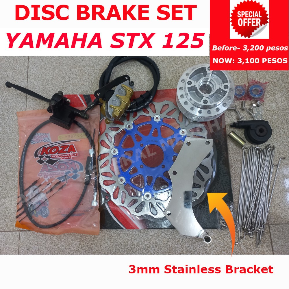 Yamaha Stx Discbrake Set Front Convertion Kit For Rim Only